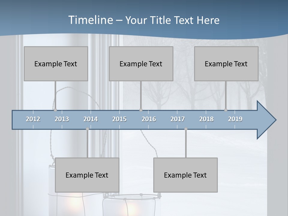 Shelves Sedate Home PowerPoint Template