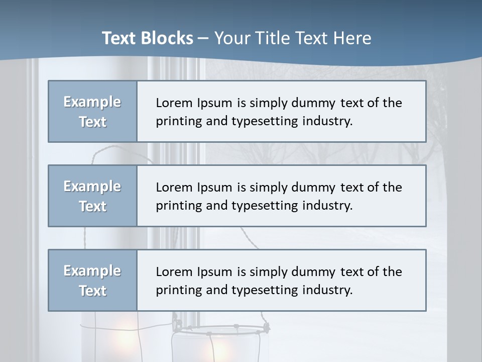 Shelves Sedate Home PowerPoint Template