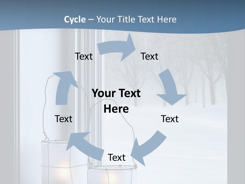 Shelves Sedate Home PowerPoint Template