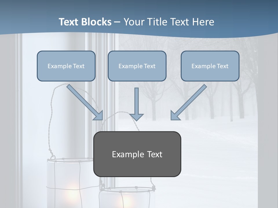 Shelves Sedate Home PowerPoint Template
