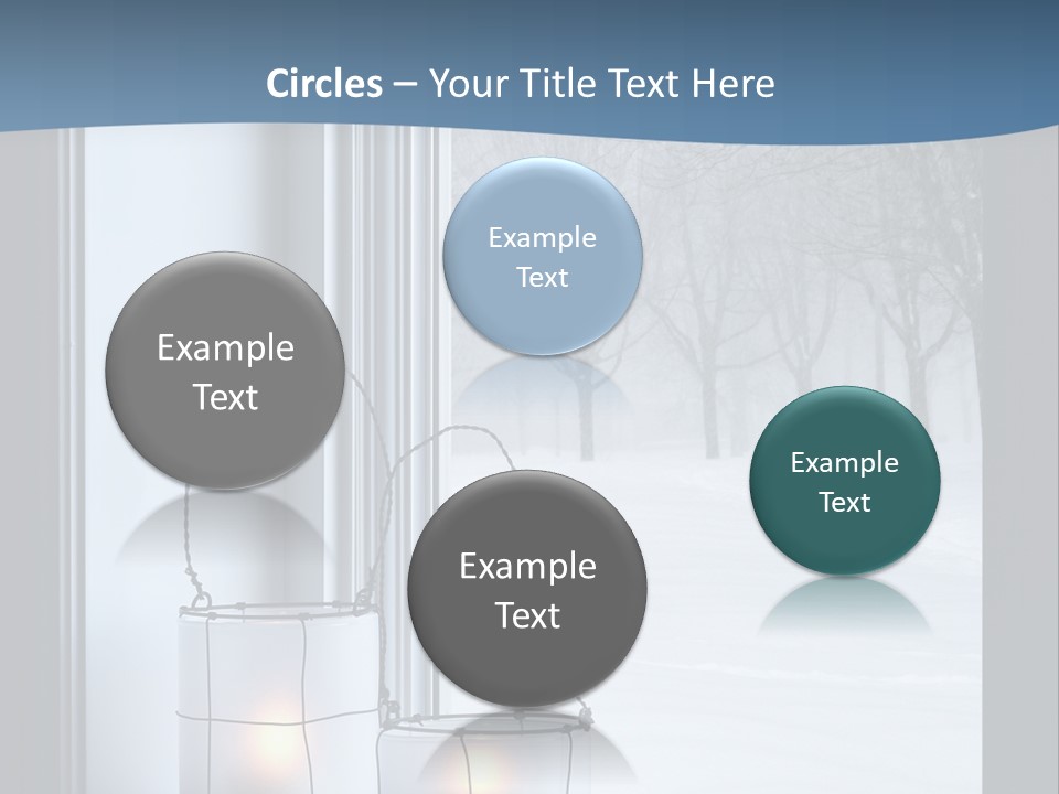 Shelves Sedate Home PowerPoint Template