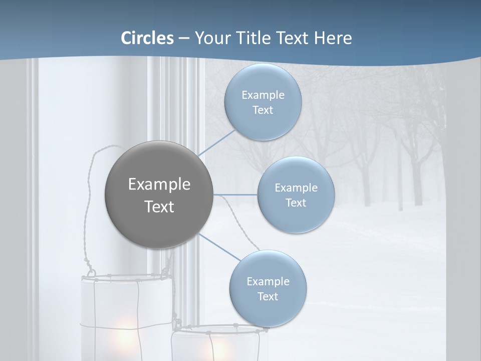 Shelves Sedate Home PowerPoint Template