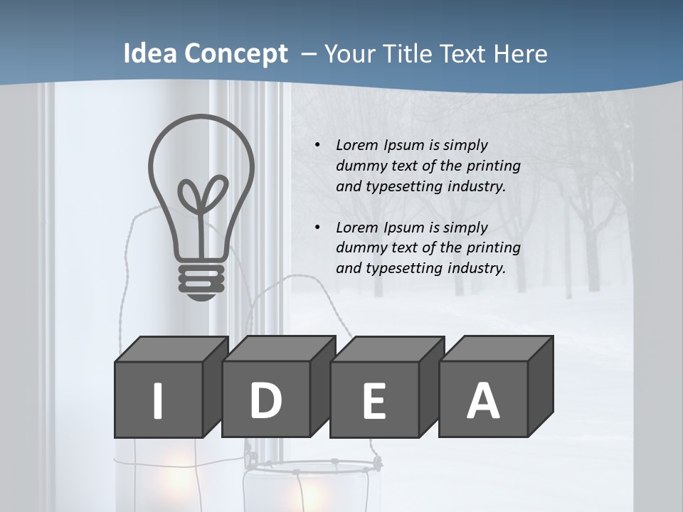 Shelves Sedate Home PowerPoint Template