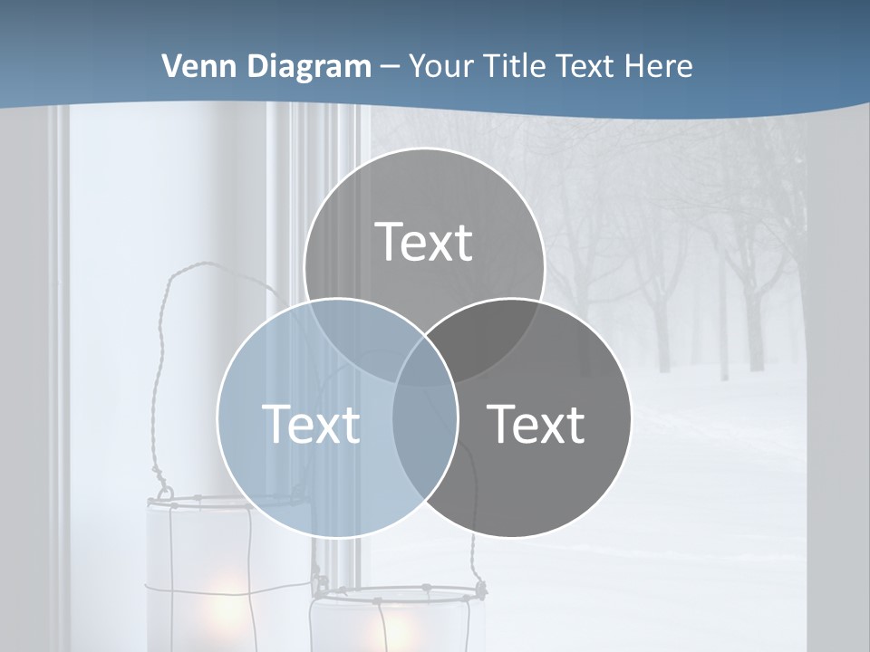 Shelves Sedate Home PowerPoint Template