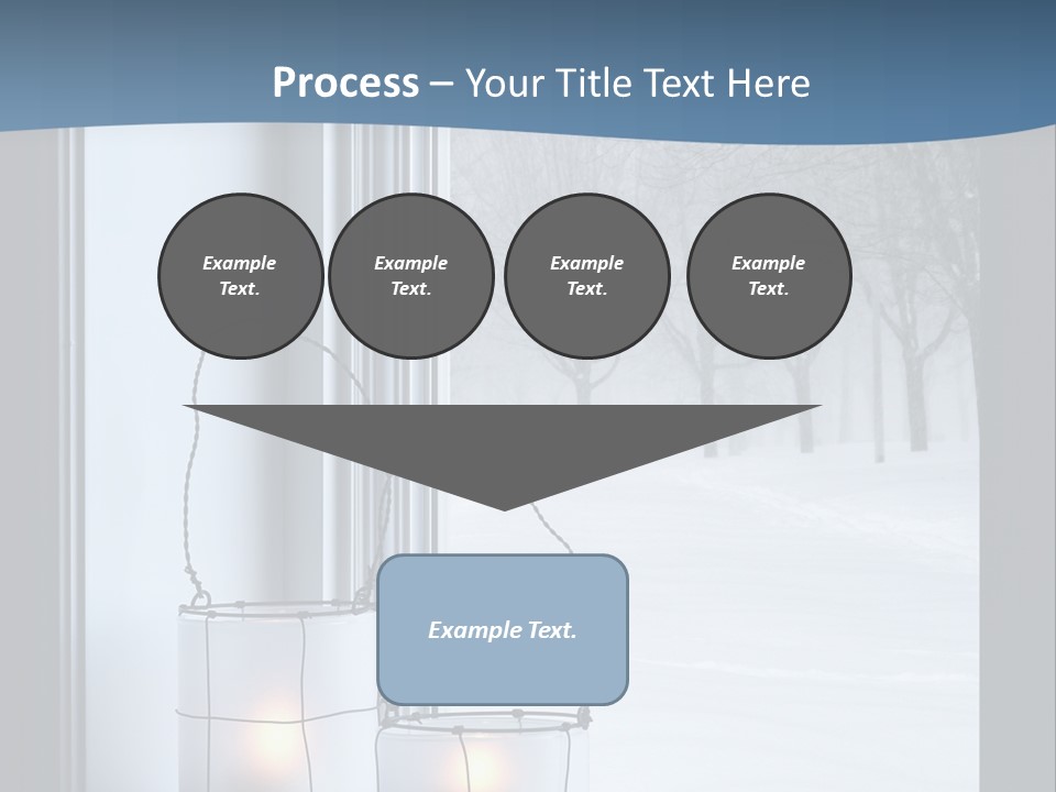 Shelves Sedate Home PowerPoint Template