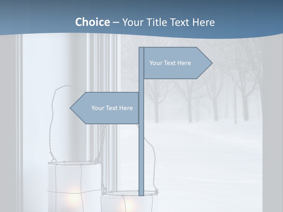 Shelves Sedate Home PowerPoint Template