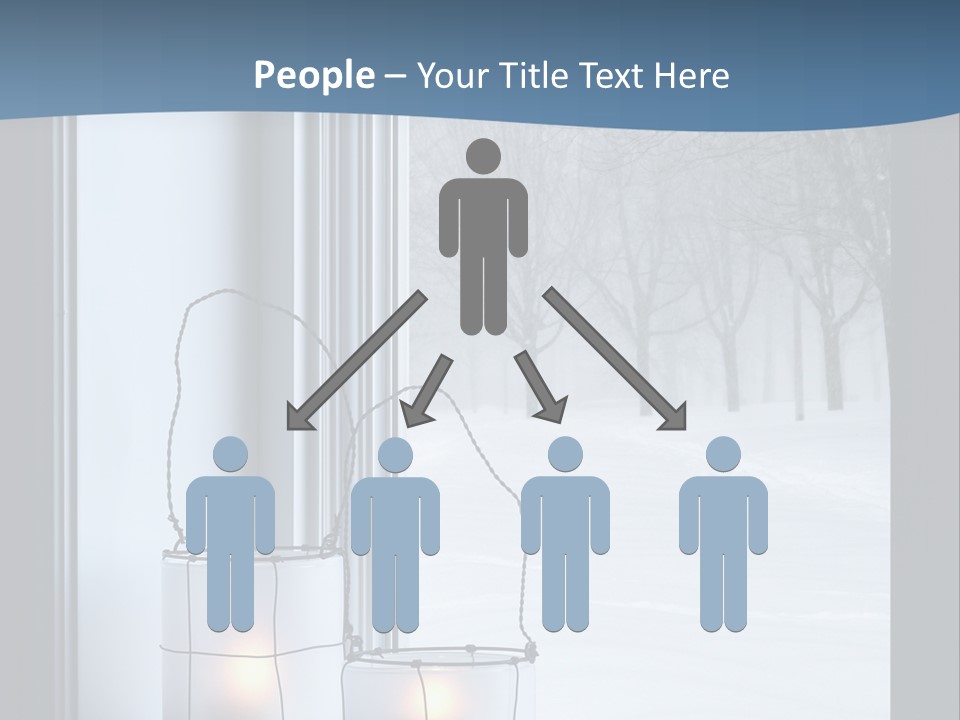 Shelves Sedate Home PowerPoint Template