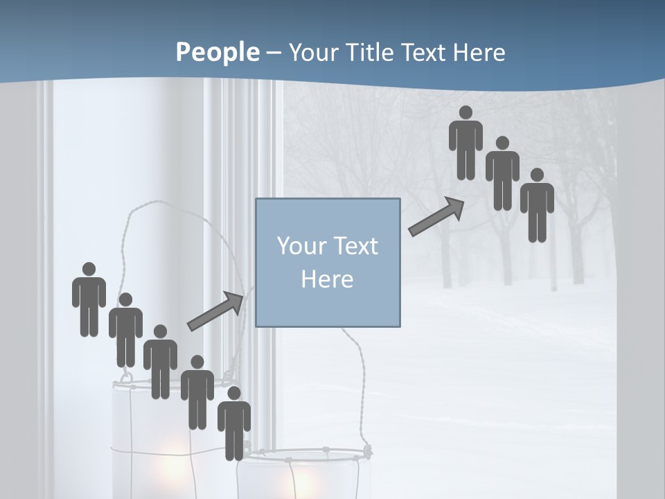 Shelves Sedate Home PowerPoint Template