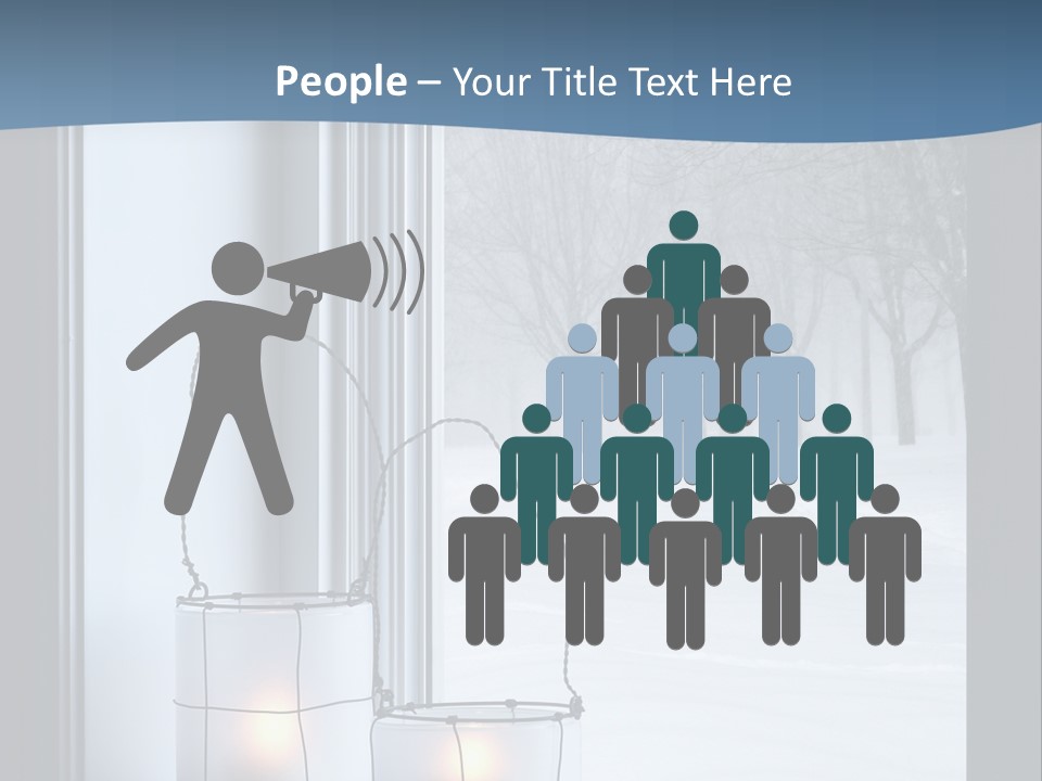 Shelves Sedate Home PowerPoint Template