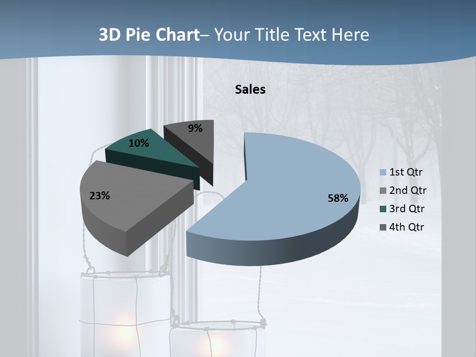 Shelves Sedate Home PowerPoint Template