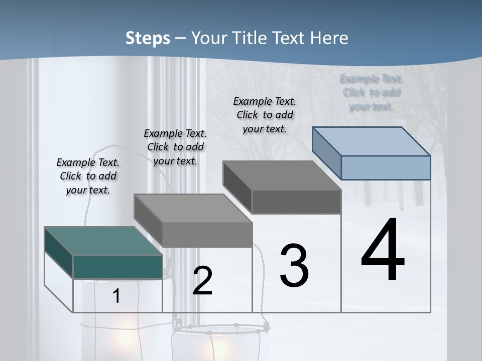 Shelves Sedate Home PowerPoint Template