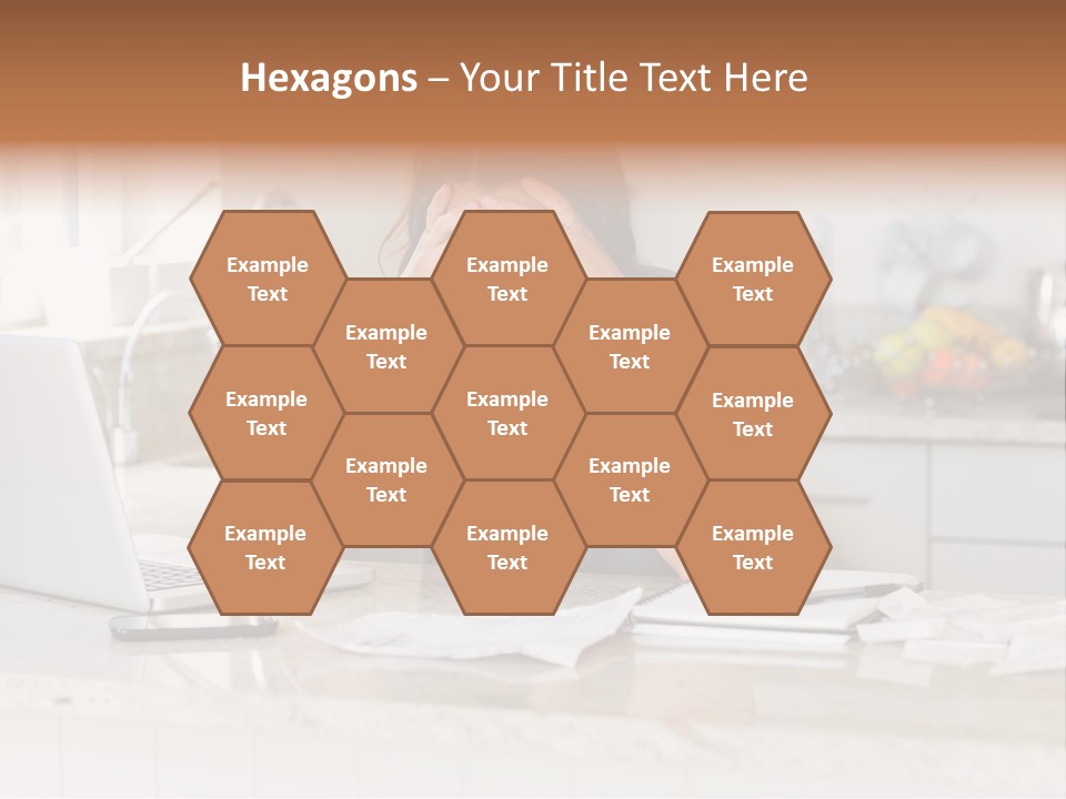 Shelves Sedate Home PowerPoint Template