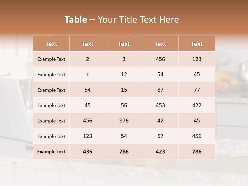Shelves Sedate Home PowerPoint Template