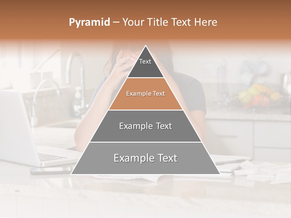 Shelves Sedate Home PowerPoint Template