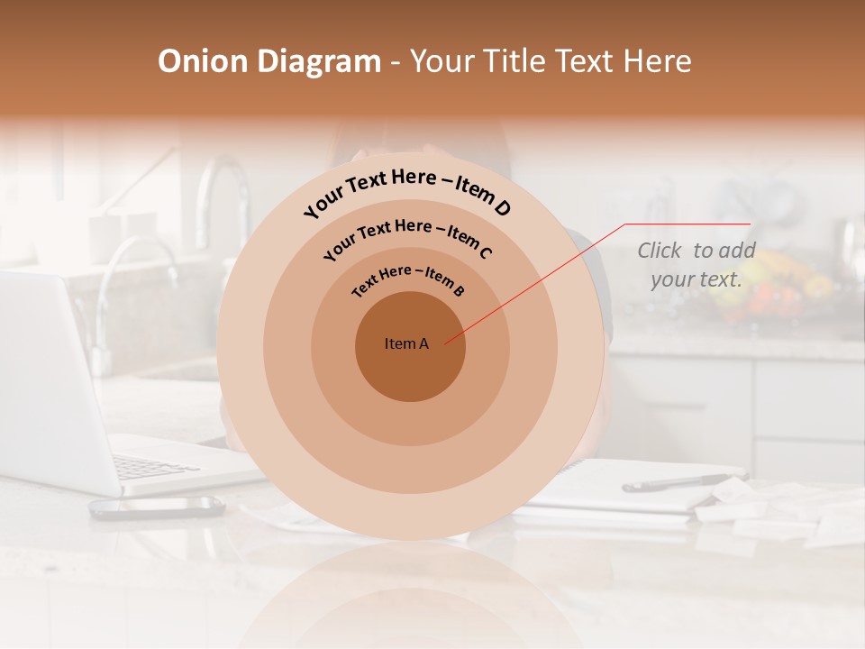 Shelves Sedate Home PowerPoint Template