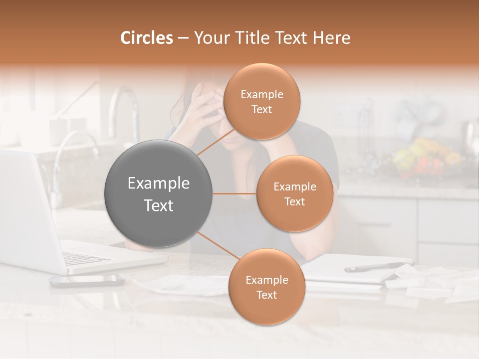 Shelves Sedate Home PowerPoint Template