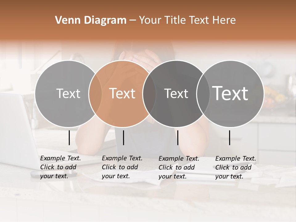 Shelves Sedate Home PowerPoint Template