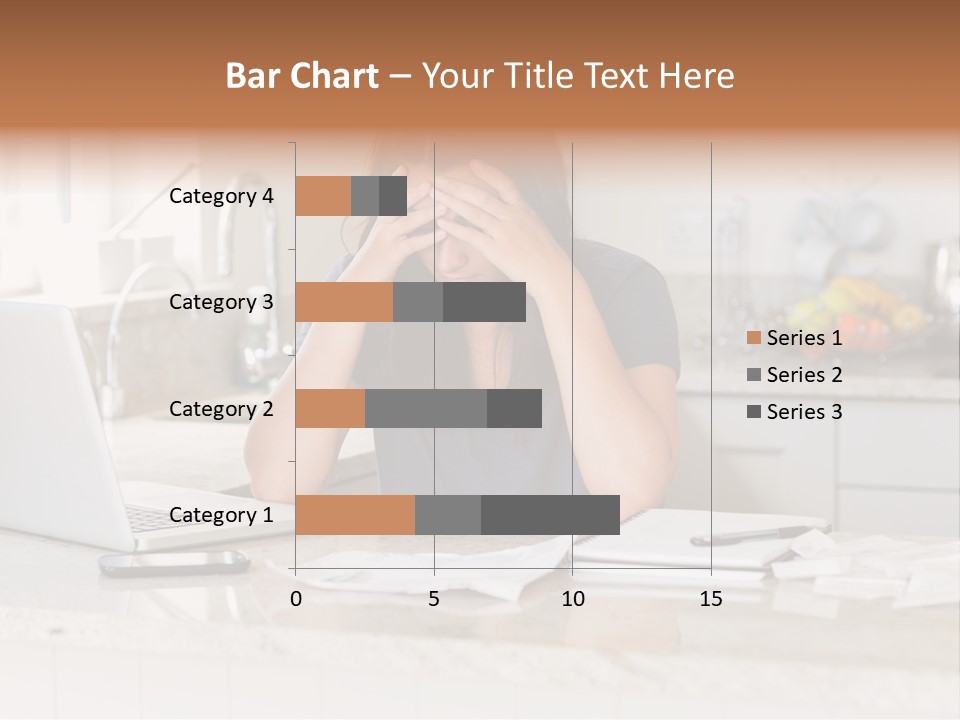 Shelves Sedate Home PowerPoint Template