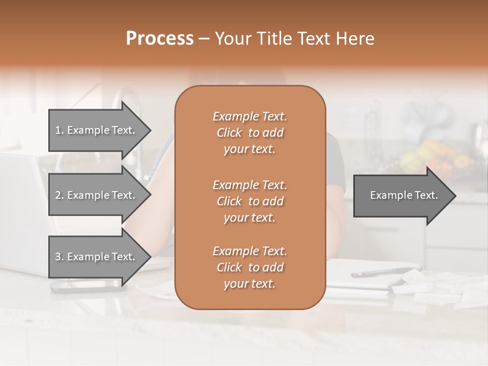 Shelves Sedate Home PowerPoint Template