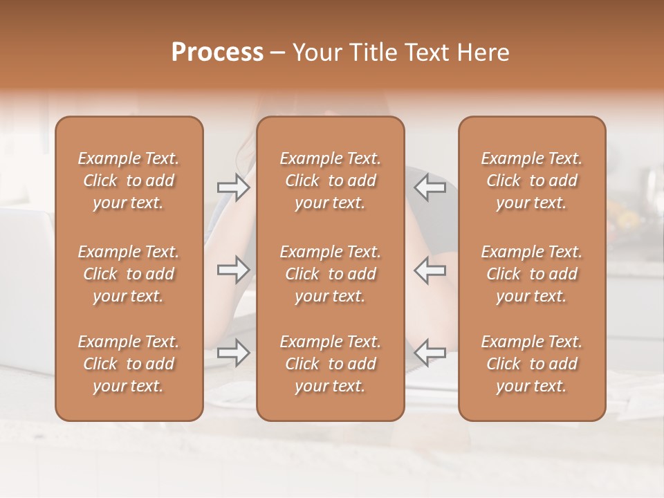 Shelves Sedate Home PowerPoint Template