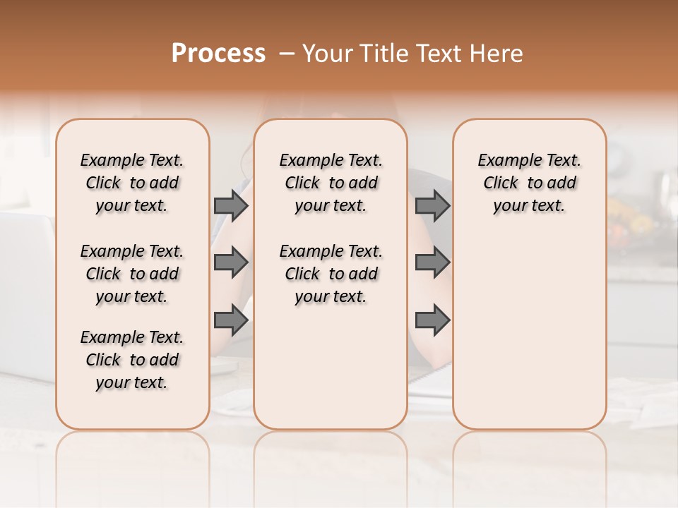 Shelves Sedate Home PowerPoint Template