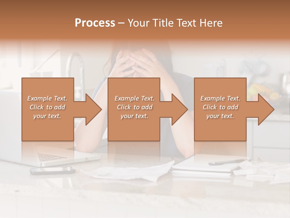 Shelves Sedate Home PowerPoint Template