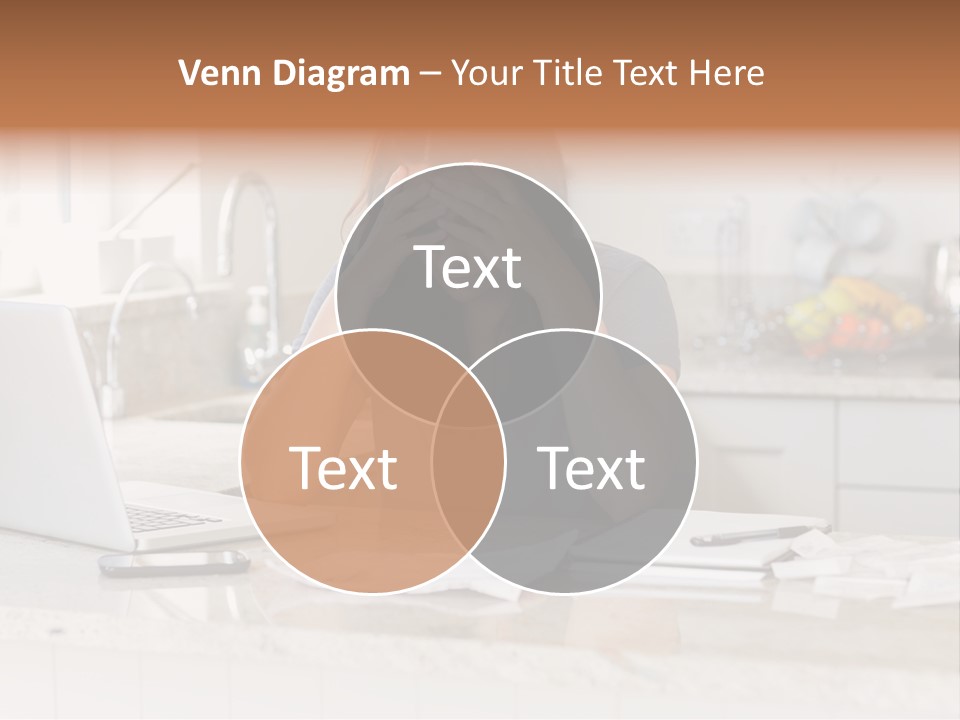 Shelves Sedate Home PowerPoint Template