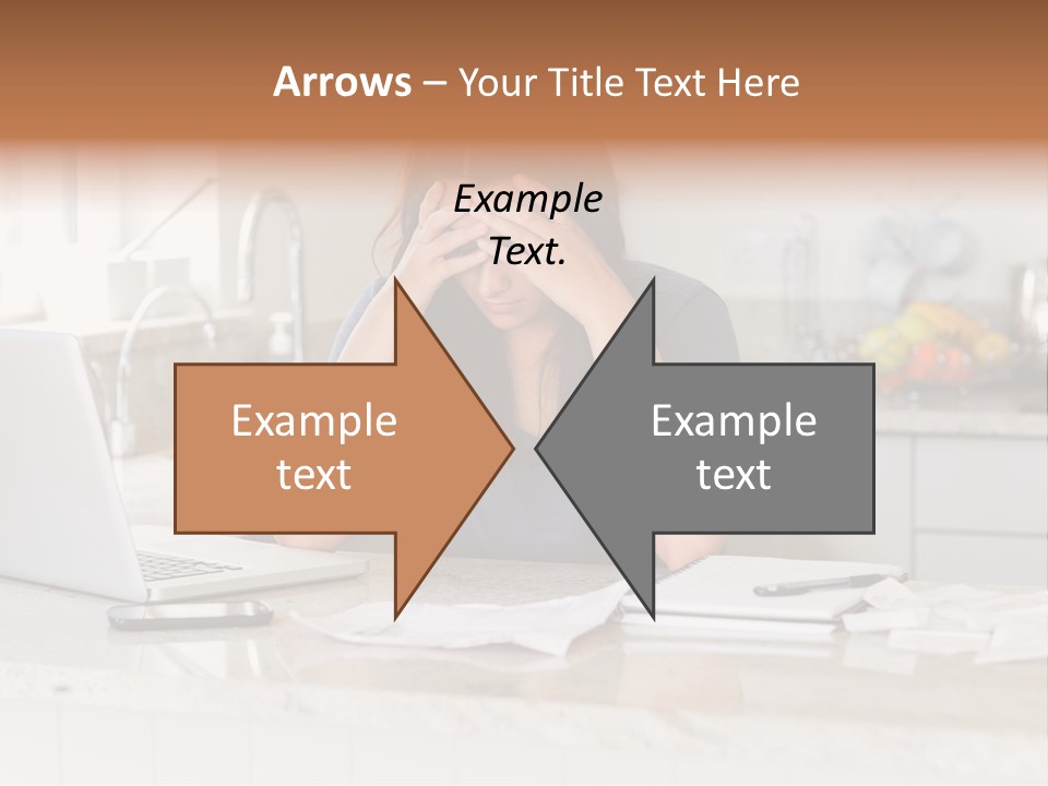 Shelves Sedate Home PowerPoint Template