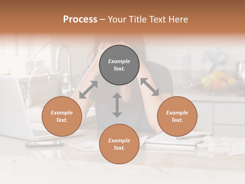 Shelves Sedate Home PowerPoint Template