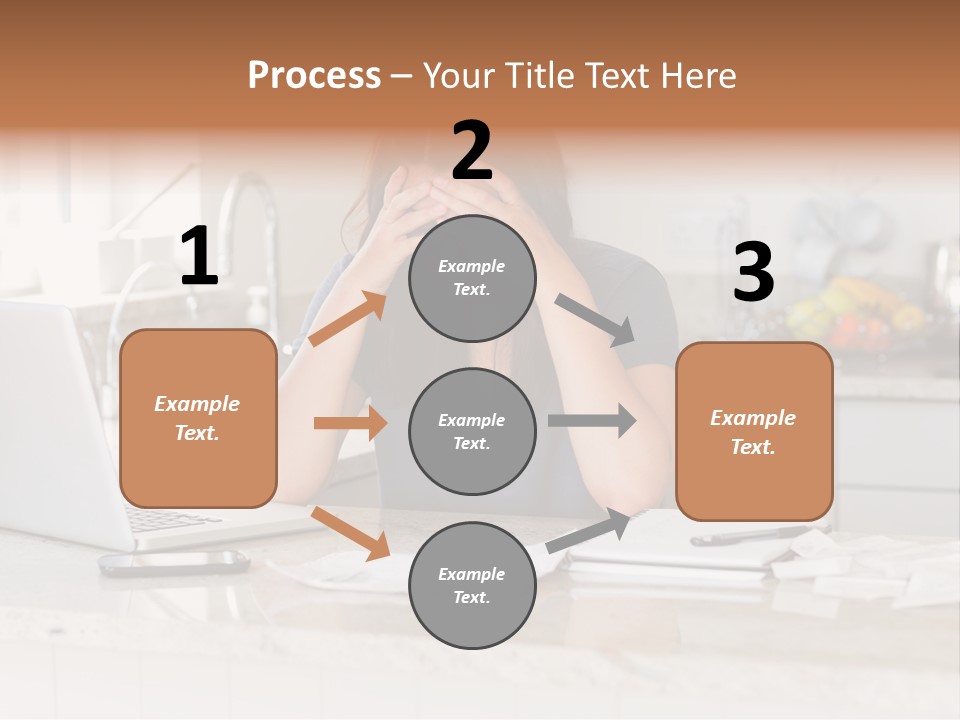 Shelves Sedate Home PowerPoint Template