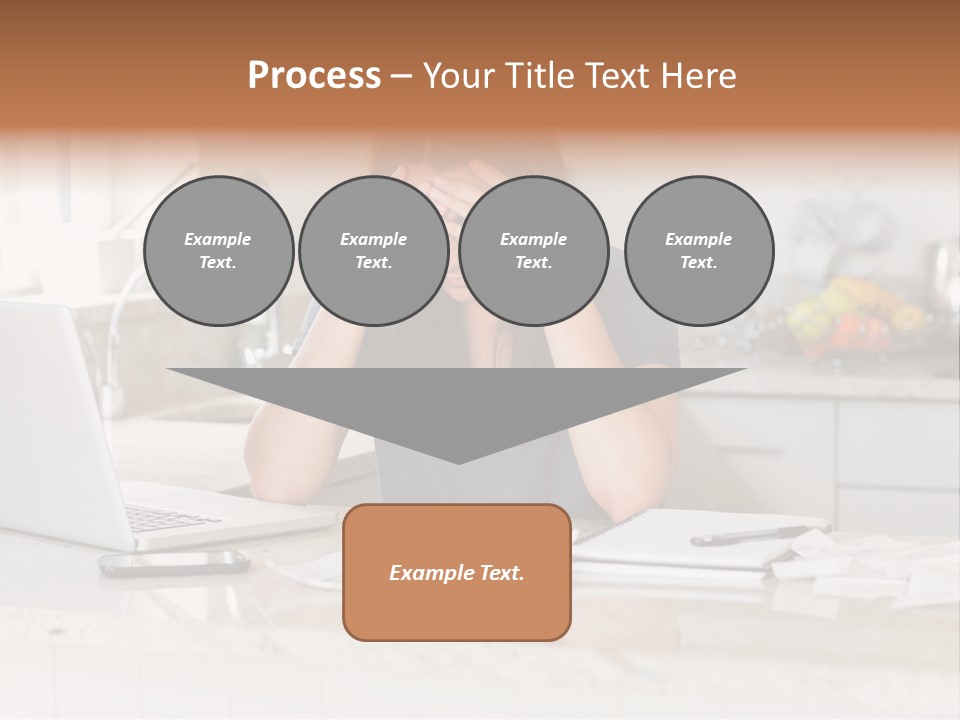 Shelves Sedate Home PowerPoint Template