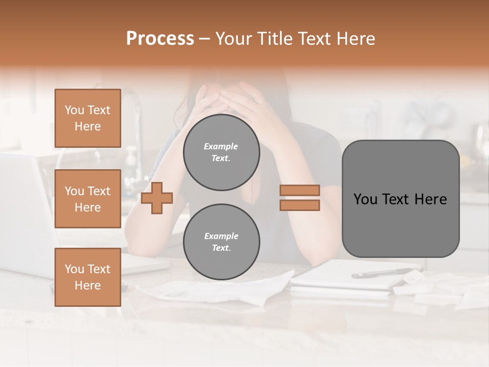Shelves Sedate Home PowerPoint Template