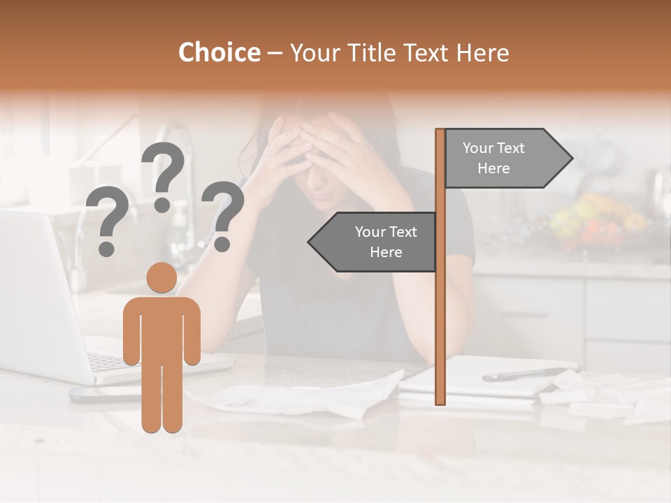 Shelves Sedate Home PowerPoint Template