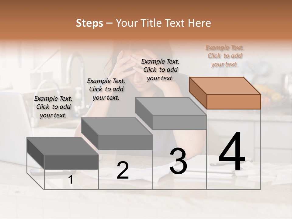 Shelves Sedate Home PowerPoint Template