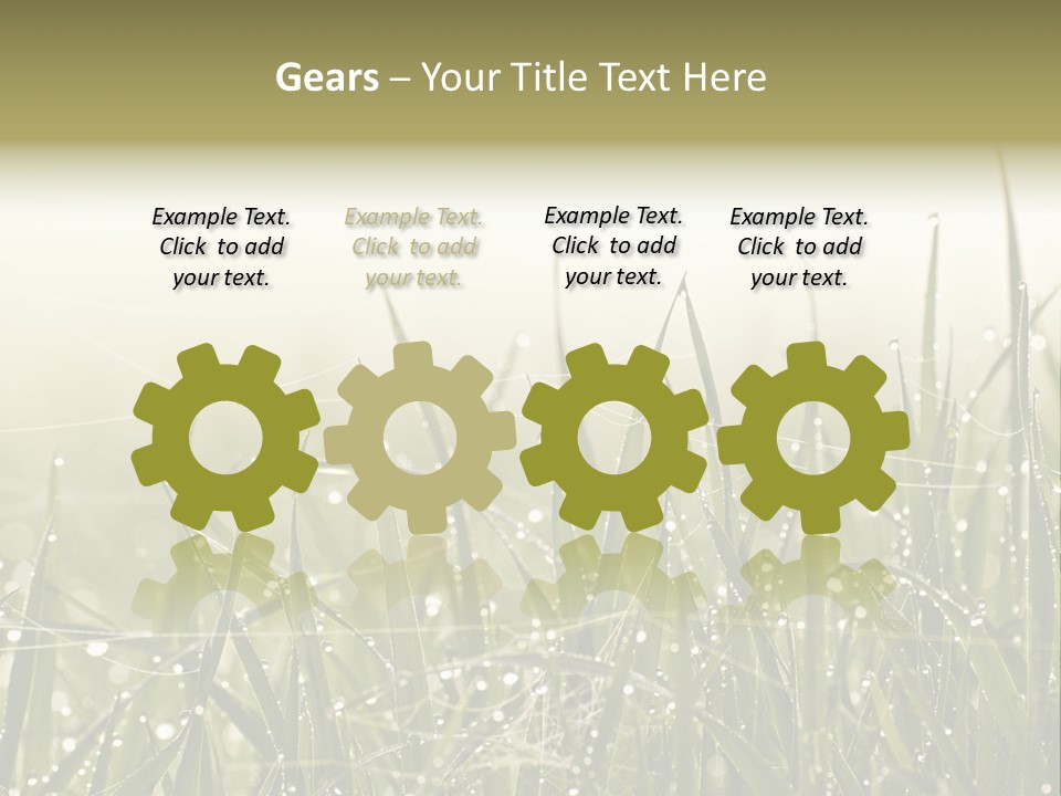 Background Summer Texture PowerPoint Template