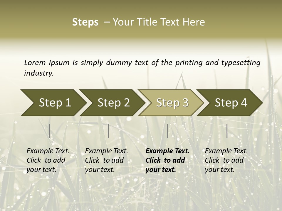 Background Summer Texture PowerPoint Template