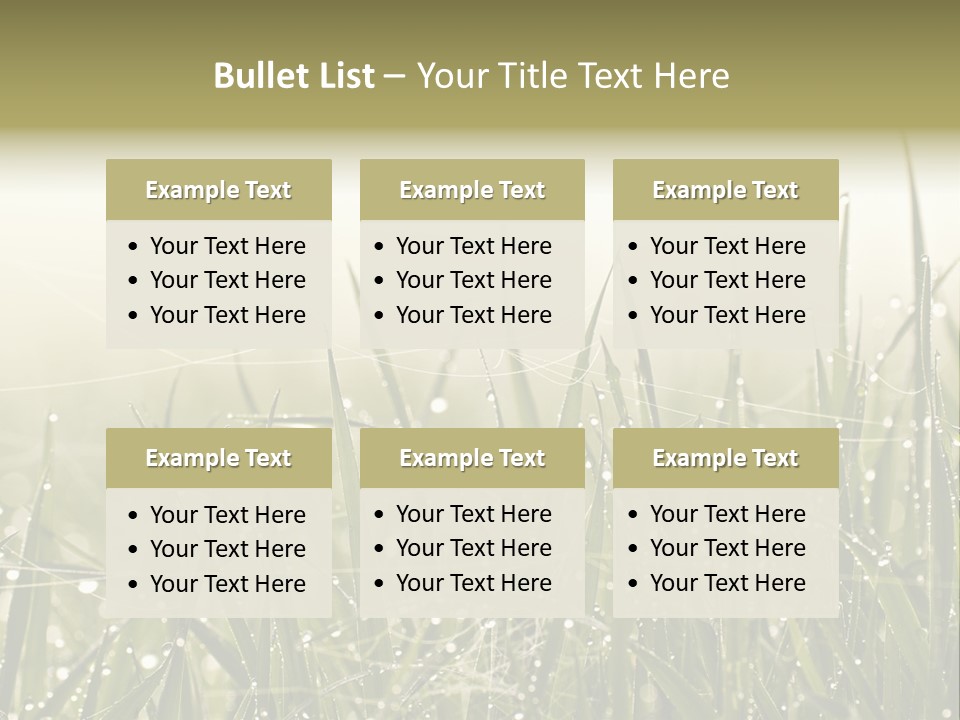 Background Summer Texture PowerPoint Template