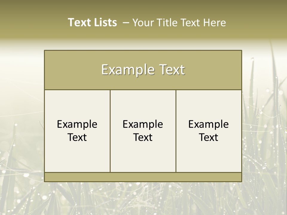 Background Summer Texture PowerPoint Template