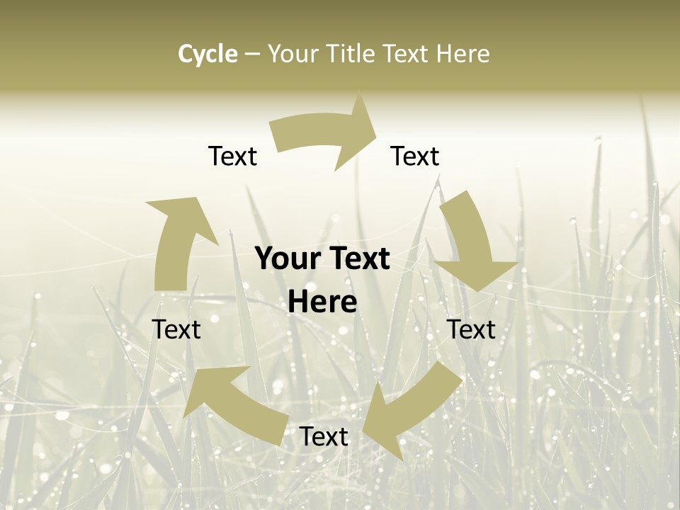 Background Summer Texture PowerPoint Template