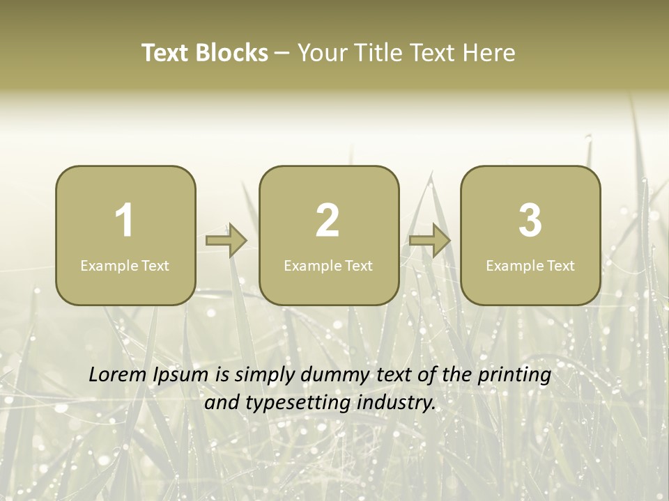 Background Summer Texture PowerPoint Template