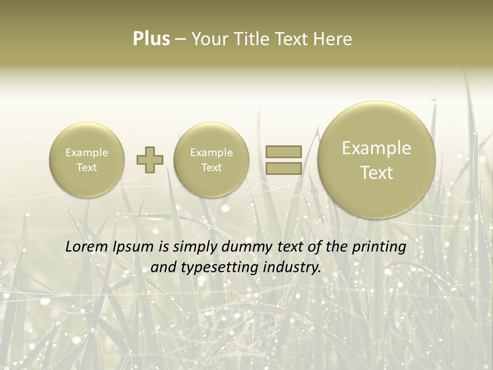 Background Summer Texture PowerPoint Template