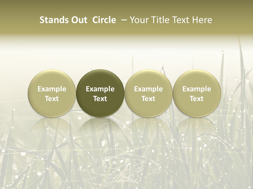 Background Summer Texture PowerPoint Template