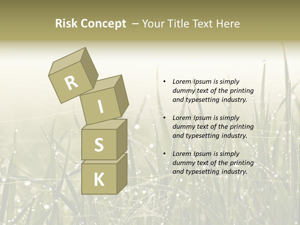 Background Summer Texture PowerPoint Template