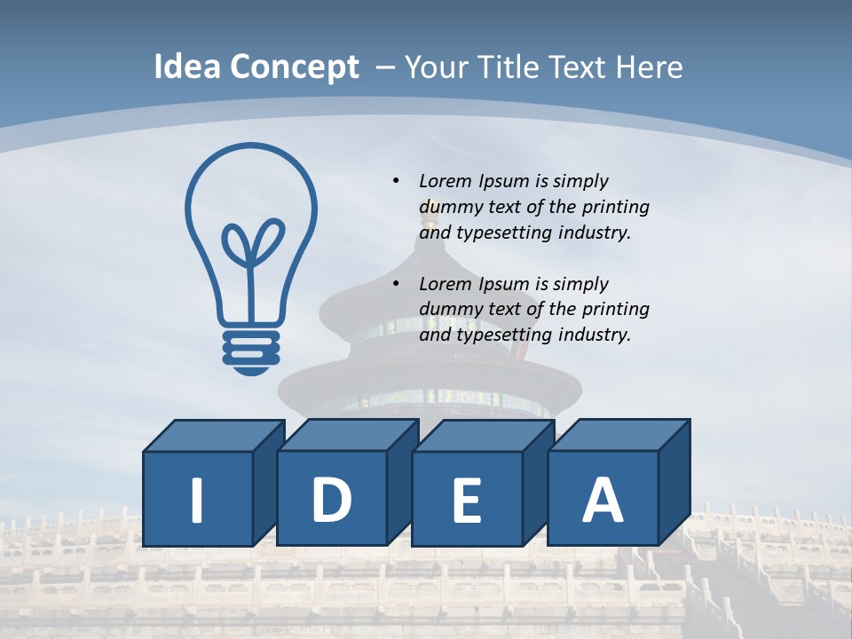 York American President PowerPoint Template