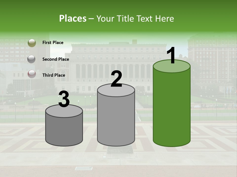 York American President PowerPoint Template