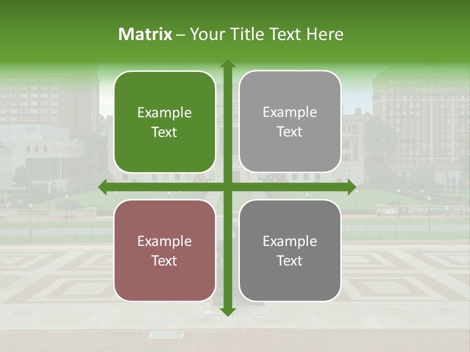 York American President PowerPoint Template