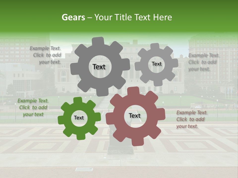 York American President PowerPoint Template