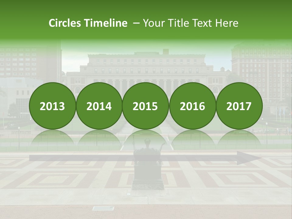 York American President PowerPoint Template