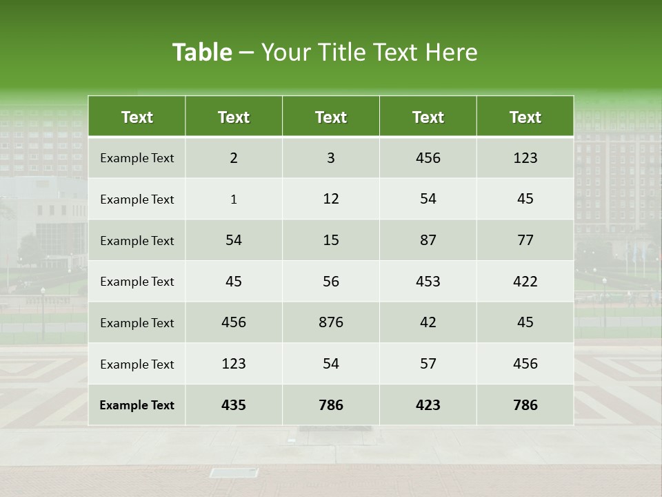 York American President PowerPoint Template