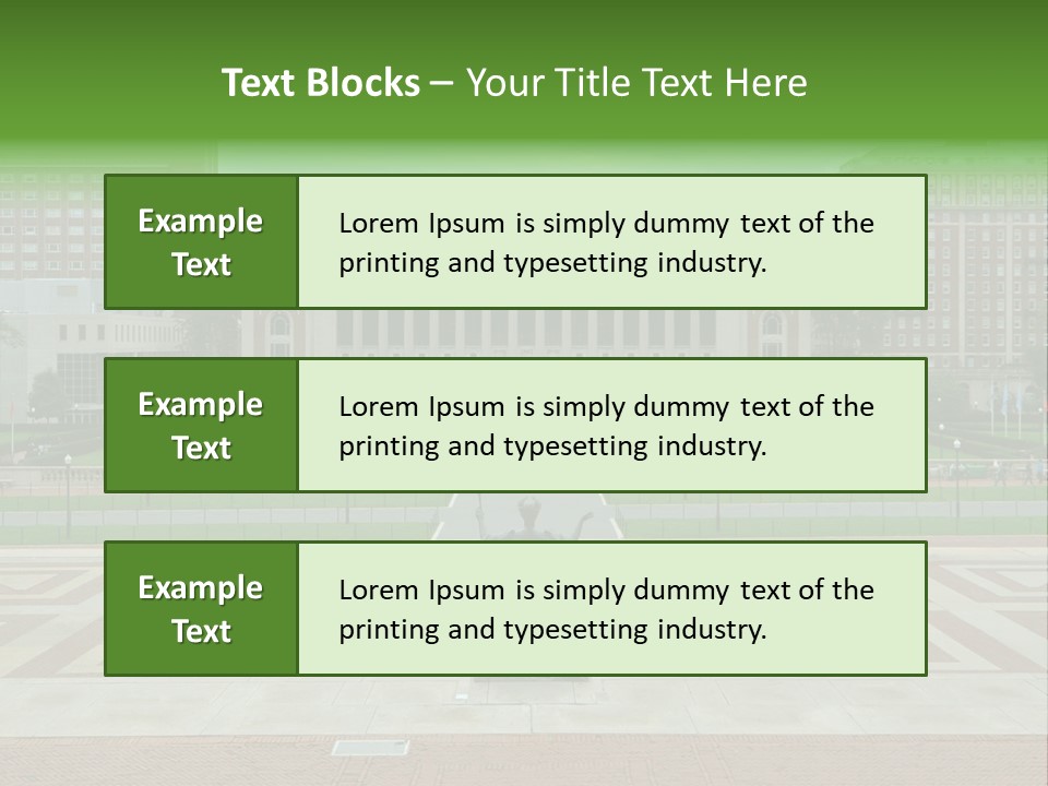 York American President PowerPoint Template